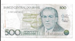 BRASIL 500 CRUZADOS 1986
