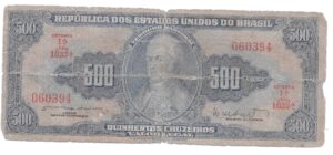 BRASIL 500 CRUZEIROS 1953
