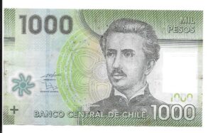 CHILE 1000 PESOS 2010