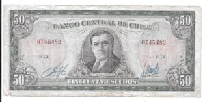 CHILE 50 ESCUDOS 1965