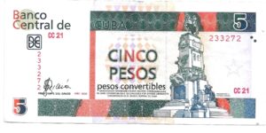 CUBA 5 CUC 2006