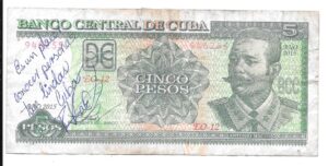 CUBA 5 PESOS 2015