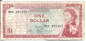 EASTERN CARIBBEAN 1 DÓLAR 1965
