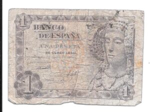 ESPAÑA 1 PESETA 1948