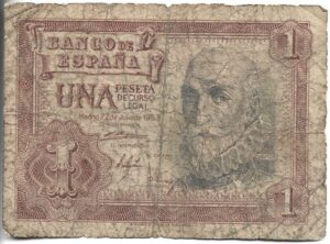 ESPAÑA 1 PESETA 1953
