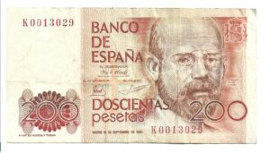 ESPAÑA 200 PESETAS 1980