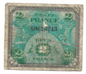 FRANCIA 2 FRANCOS 1944
