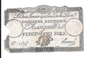 FRANCIA 25 SOLES 1792