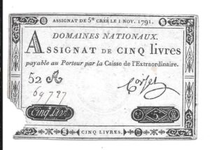 FRANCIA 5 LIVRES 1791