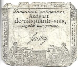 FRANCIA 50 SOLES 1793