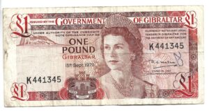GIBRALTAR 1 POUND 1979