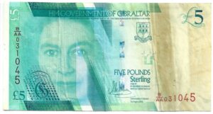 GIBRALTAR 5 POUND 2020
