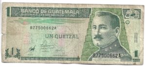 GUATEMALA 1 QUETZAL 1998