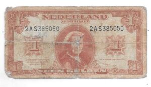 HOLANDA 1 GULDEN 1945