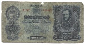 HUNGRÍA 20 PENGO 1930