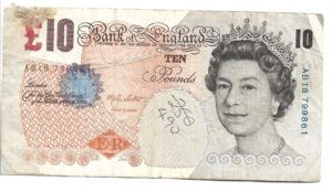 INGLATERRA 10 LIBRAS 2000