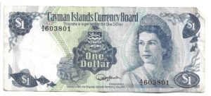 ISLAS CAYMAN 1 DÓLAR 1974