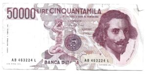 ITALIA 50.000 LIRAS 1984