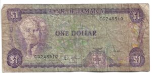 JAMAICA 1 DÓLAR 1987