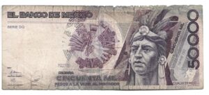 MÉXICO 50.000 PESOS 1989