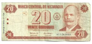 NICARAGUA 20 CÓRDOBAS 2002