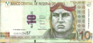 PERÚ 10 NUEVOS SOLES 2013