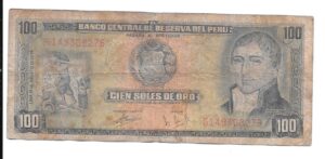 PERÚ 100 SOLES 1974
