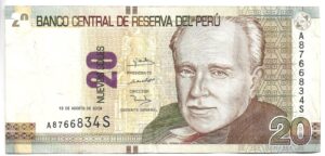 PERÚ 20 NUEVOS SOLES 2009