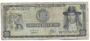 PERÚ 50 SOLES 1974