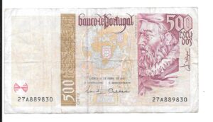 PORTUGAL 500 ESCUDOS 1997