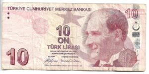TURQUÍA 10 LIRAS 2009
