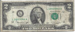 U.S.A. 2 DÓLARES 1976
