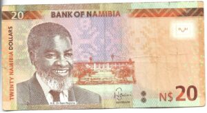 NAMIBIA 20 DÓLARES 2015