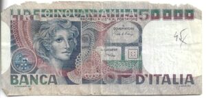 ITALIA 50.000 LIRAS 1980