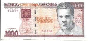 CUBA 1000 PESOS 2023