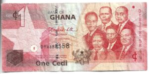 GHANA 1 CEDI 2010