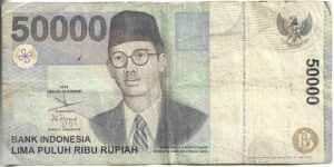 INDONESIA 50.000 RUPIAS 1999