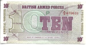 INGLATERRA 10 PENCE FF AA 1972