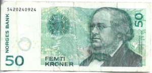 NORUEGA 50 CORONAS 2003