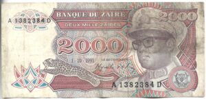 ZAIRE 2000 ZAIRES 1991