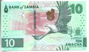 ZAMBIA 10 KWACHA 2024 SIN CIRCULAR