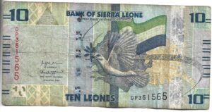 SIERRA LEONA 10 LEONES 2022