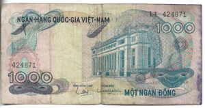 VIETNAM 1000 DONG 1971
