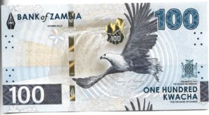 ZAMBIA 100 KWACHA 2024 SIN CIRCULAR
