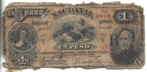 ARGENTINA 1 PESO 1881