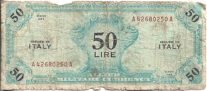 ITALIA 50 LIRAS 1943