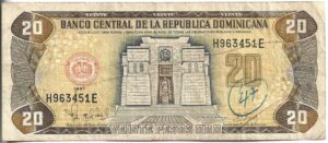 REPÚBLICA DOMINICANA 20 PESOS 1997