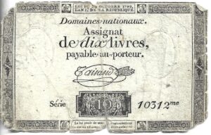 FRANCIA 10 LIVRES 1792