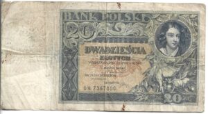 POLONIA 20 ZLOTYCH 1931