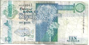 SEYCHELLES 10 RUPIAS 2013
